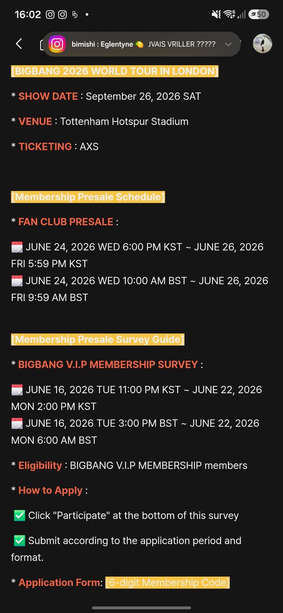 UnitedFrenchVIP's tweet photo. Bon bah tout est en vente le 24 pour les memberships. 

Le reste le 26 ! 

Pour Londres ET Paris https://t.co/8TLl4ubZI9