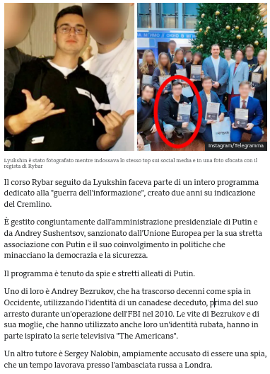 fer3nir's tweet photo. Qua l'inchiesta @BBCWorld: https://t.co/hLfOS8vpyK

«La nostra indagine ha scoperto che l'incendio doloso era solo una parte di una vasta campagna di sabotaggio, provocazione e menzogne che ha portato fino allo Stato russo.

Secondo alcuni messaggi scoperti dalla BBC, il conduttore EL, che dirigeva Lavrynovych, ha offerto la cittadinanza russa in cambio di altri attacchi e ha glorificato il presidente Vladimir Putin.

Abbiamo identificato prove che suggeriscono che EL è un giovane diplomatico russo, istruito nella guerra dell'informazione da spie e propagandisti, che è vicino ai più alti livelli di potere a Mosca. Si chiama Evgeny Lyukshin. Ha 23 anni ed è figlio di un alto funzionario.»