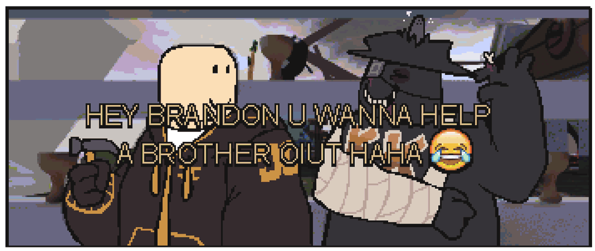francis_gif's tweet photo. playing killerkyle after they already found out how to counter him https://t.co/2sJlKe0hJ4