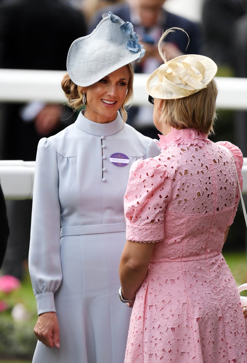 RegalEyes's tweet photo. Peter Phillips and his new wife Harriet enjoy the first day of Royal Ascot. https://t.co/tidZkdwdQ8