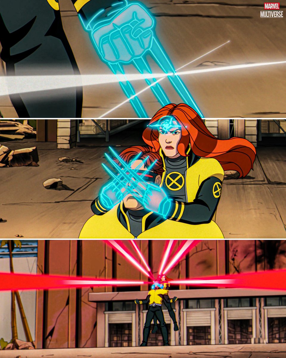 MarvelMultive's tweet photo. I love seeing creative uses of superpowers. #XMen97Season2 https://t.co/rnhukIS0wm