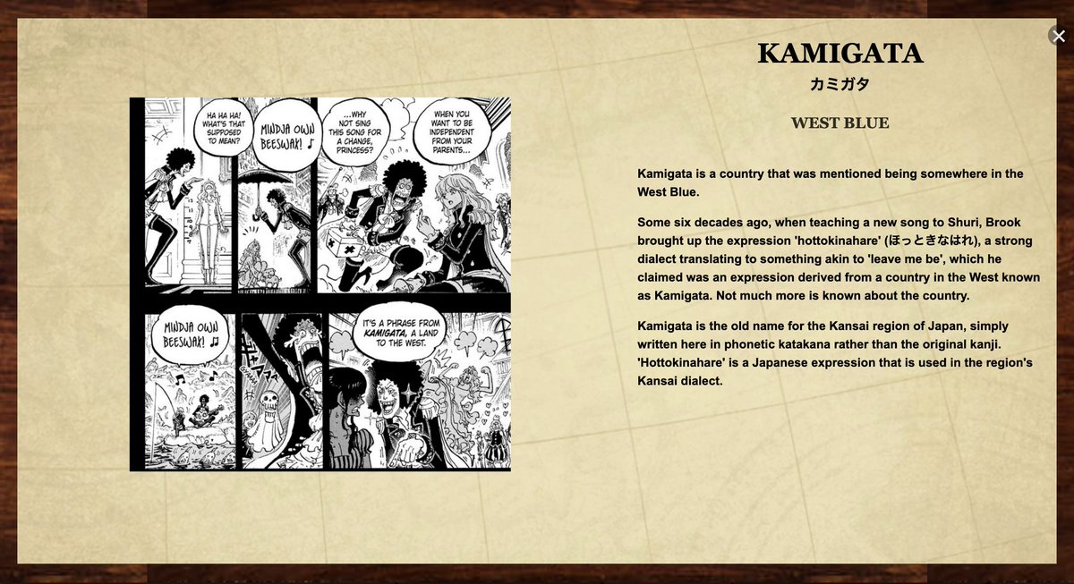 newworldartur's tweet photo. New location added to the Interactive World Map: Kamigata! #OnePiece https://t.co/5cGBSgmoQL