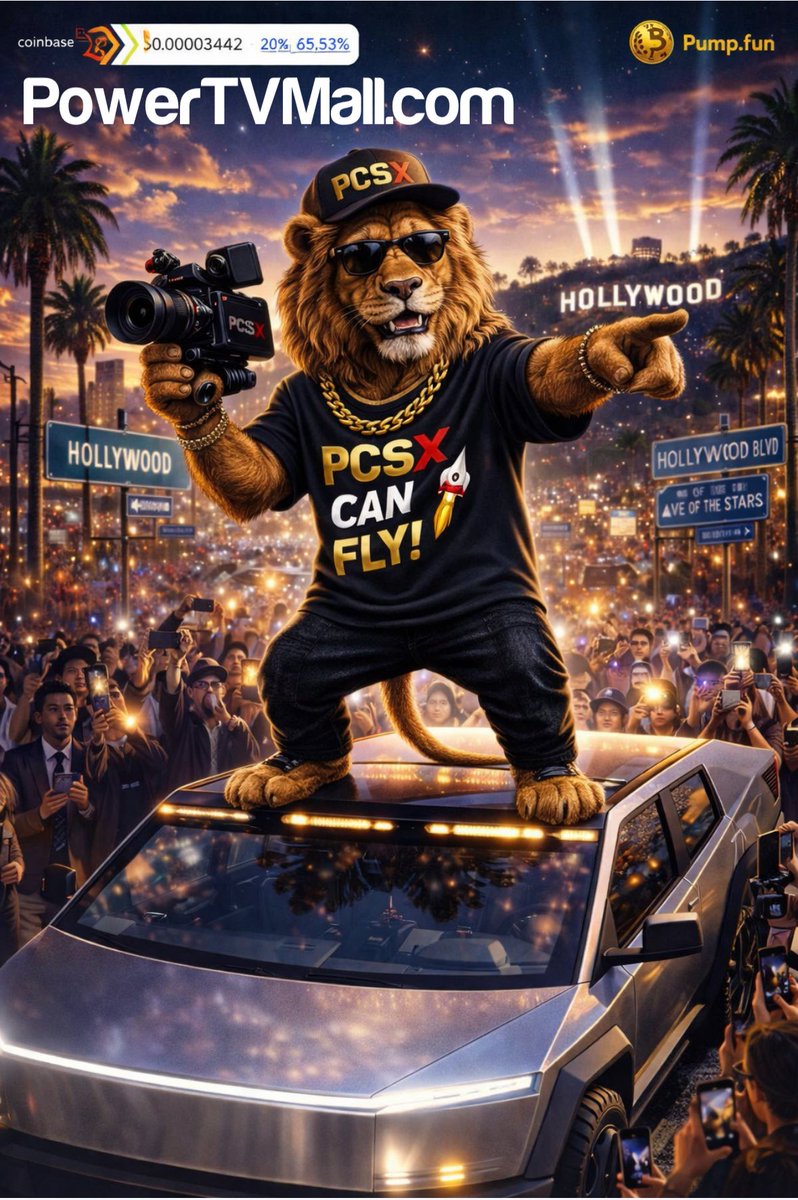 LODTVFilm's tweet photo. Thanks #PCSXteam ! Let’s work ! https://t.co/bZviiFJnU5
Join the #PCSX Token TEAM !! For daily Promo ! & daily #PCSXtoken giveaways ! = #FREEPCSX Tokens !!! ==> ❌🪙🚀📺🦁 @PowerTVPROMO @Pumpfun @Clark_markTech @0ii05i @dftyuon @Sophie_Choudry @iWizardCrypto https://t.co/M59QnOkIYW