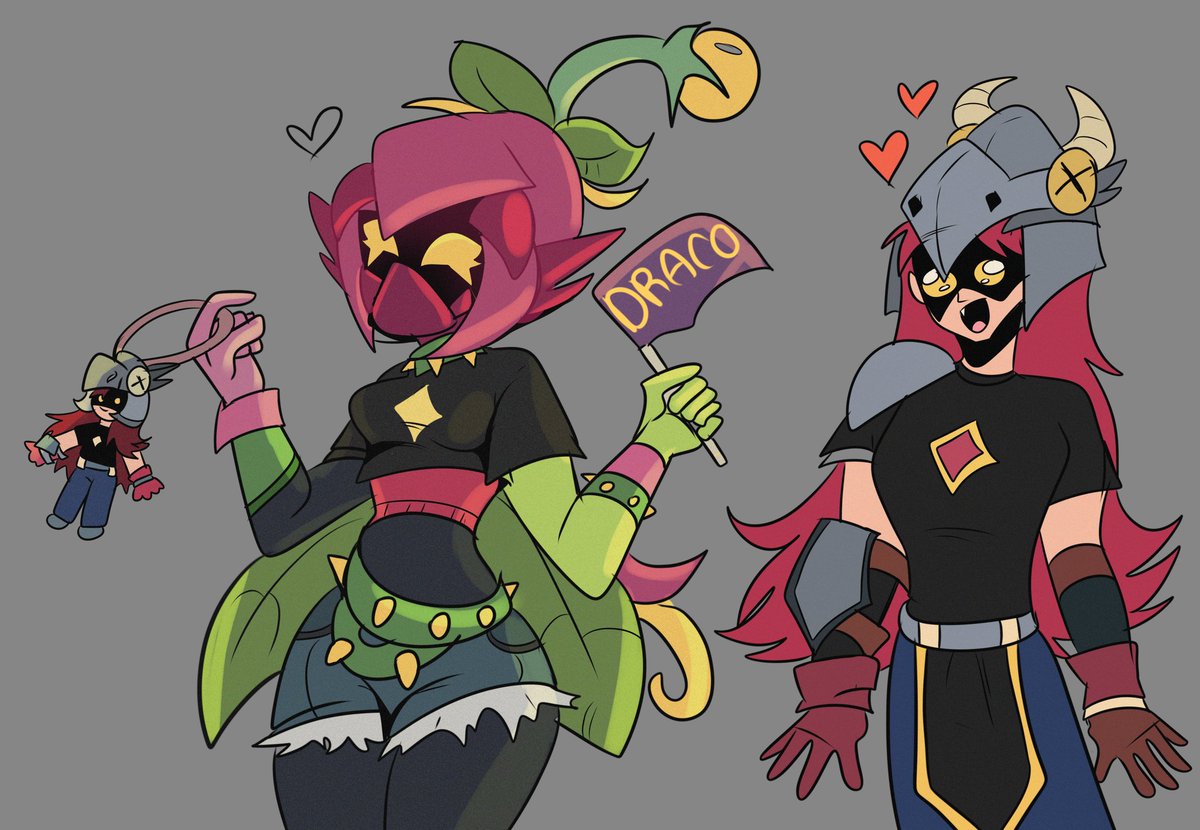 missywo77496119's tweet photo. Lily x Draco 
Lily siendo la fan número 1 de su novio
#brawlfanart 
#brawlart https://t.co/AyjH6p1qin