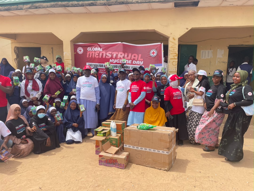 ICRC_Nigeria's tweet photo. Menstrual cycle/periods are a natural part of life, yet girls affected by armed conflict struggle to manage it safely.
 
To mark #MenstrualHygieneDay, we engaged 200 students in 3 schools in Yobe 🇳🇬, &amp; donated hygiene materials to support their health, dignity, and well-being. https://t.co/QUxhcq6AMZ