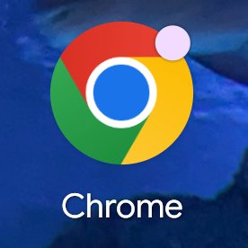 200000_wts's tweet photo. 何やってもChromeの通知マークが消えないんだけどコレ何？ https://t.co/faE8DLYTwR