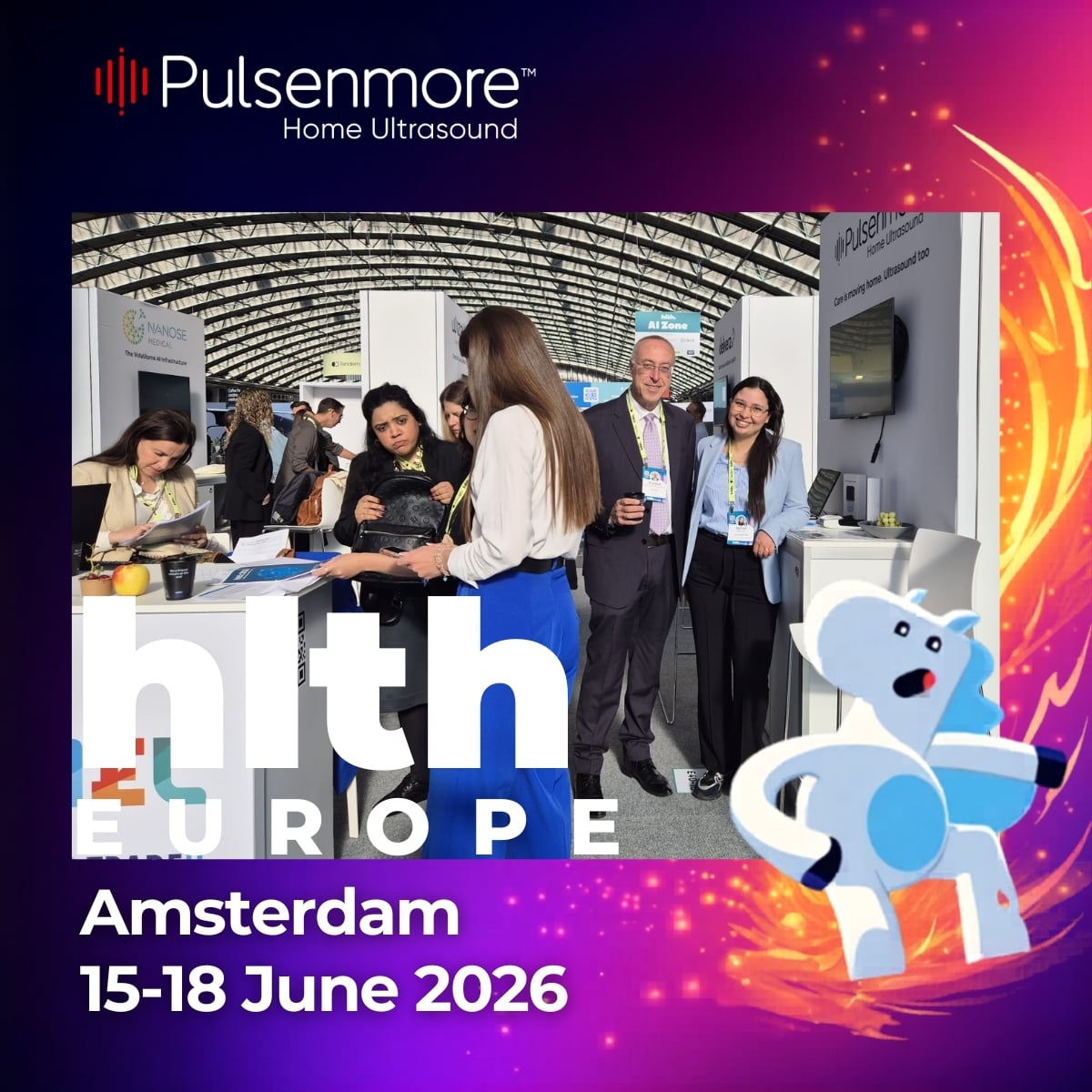 pulsenmore's tweet photo. Pregnancy care doesn't have to be confined to the clinic or hospital.
This week at HLTH we're excited to showcase how Pulsenmore is helping healthcare providers bring specialist pregnancy monitoring directly into patients' homes.
If you're attending stop by the Pulsenmore booth https://t.co/NfqzQTOaV6