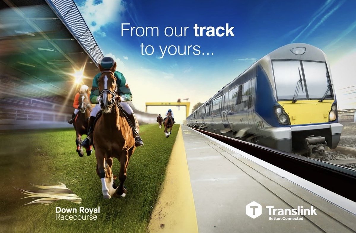 Downroyal's tweet photo. All aboard 📢

This Saturday, 20th June, we are teaming up with Translink to offer travel to and from Down Royal from Lisburn Train Station!

🚌Lisburn Train Station to Down Royal at 11.30am and 13.20pm.

🚌Down Royal to Lisburn Train Station at 18.15pm, and 7.30pm. https://t.co/Lwtc723KHb