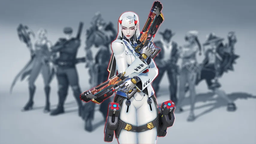 Overwatch Riding M Overwatch's new motorcycle-riding DPS hero Shion originally had a Devil ...
