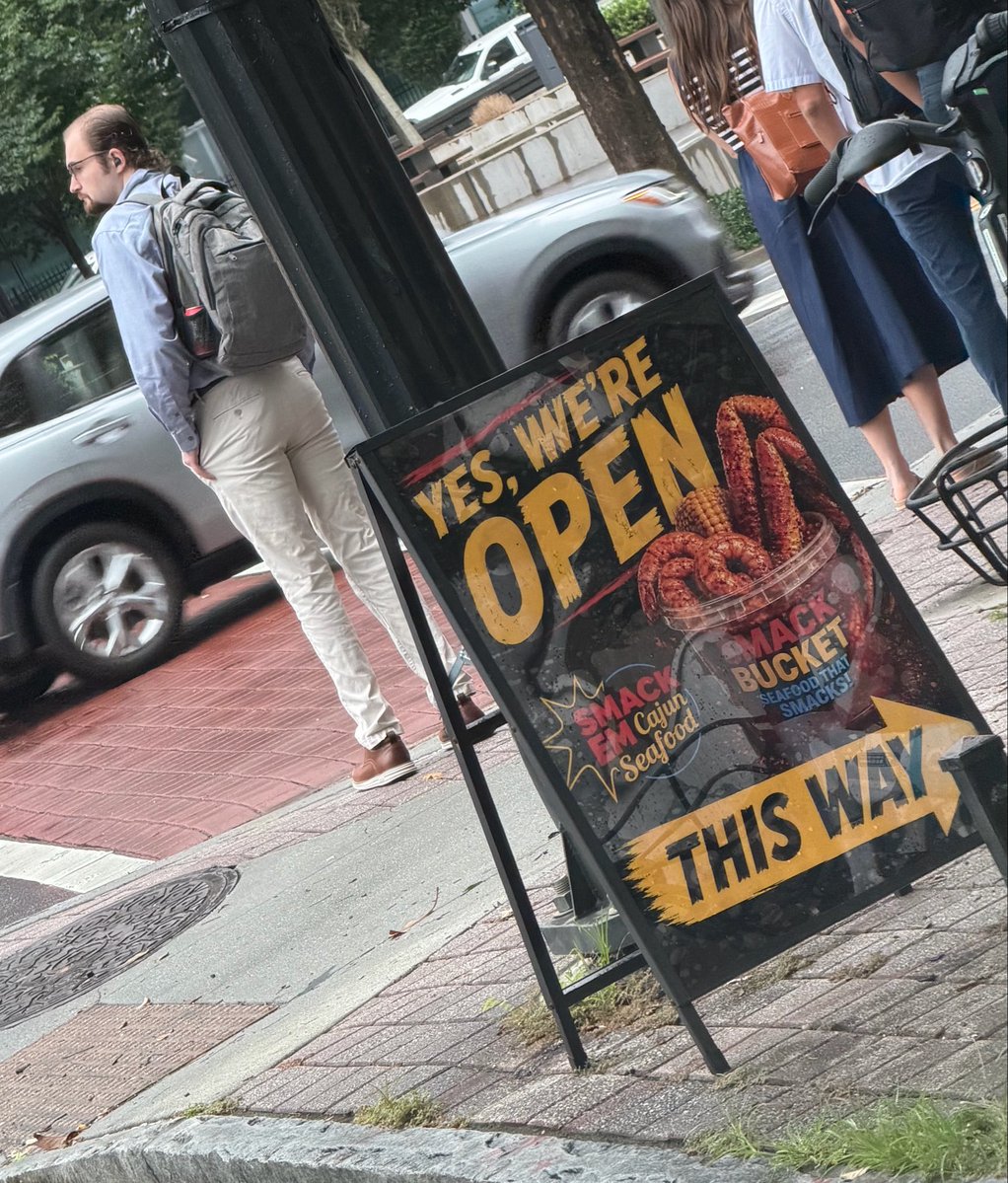 DiamondTrioEnt's tweet photo. Good Morning MF!!! Don’t let Ai have you out here looking crazy like these Atlanta businesses… pay someone to handle your marketing material for you 🤦🏾‍♂️ https://t.co/rVezsWR75F
