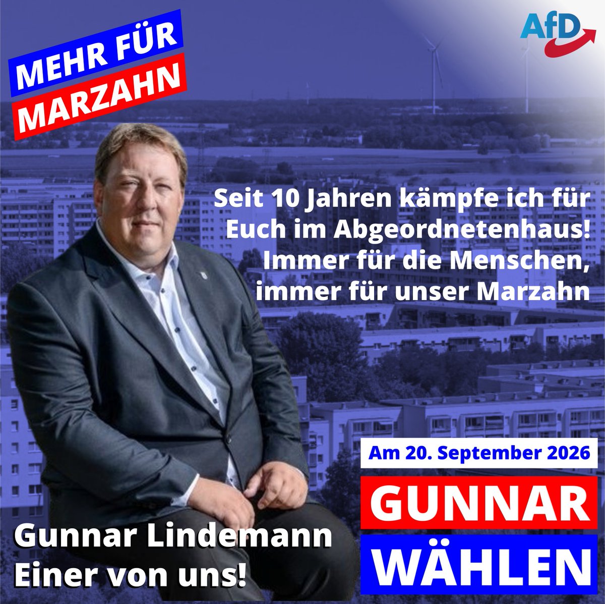 AfDLindemann's tweet photo. Am 20. September #AfD wählen. https://t.co/8ZcOhrNTKD