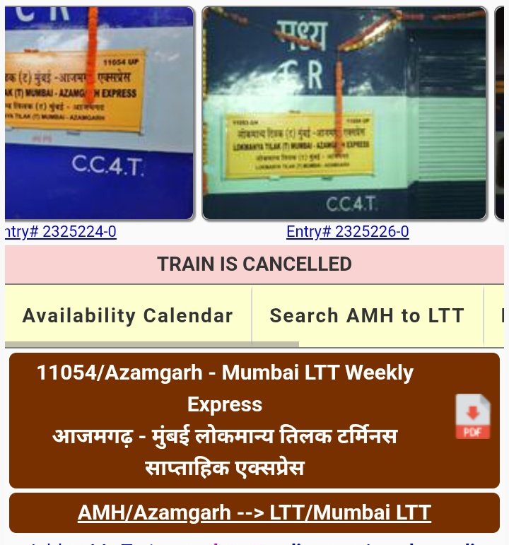 Mdfayzal_'s tweet photo. @RailMinIndia @RailwaySeva @RailwayNorthern @AshwiniVaishnaw @BJP4India @INCIndia @GM_NRly @SrDOMLKO @VSOMANNA_BJP @nerailwaygkp @DRM_DDU @drmbsbner @AmarUjalaNews 15071/72 मऊ लखनऊ एक्सप्रेस 
13049/50 हावड़ा अमृतसर एक्सप्रेस 
11053/54 आजमगढ़ LTT मुम्बई एक्सप्रेस 
54265/66 सुल्तानपुर वाराणसी पैसेंजर
@RailwayNorthern @Central_Railway @EasternRailway @nerailwaygkp @RailwaySeva @RailMinIndia Restore This Train. ASAP, https://t.co/6HHR1YaDX7
