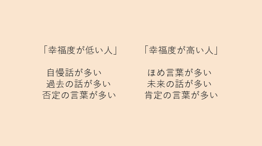 RYOJI_PORSCHE's tweet photo. 個人的に思う、幸福度の高い人・低い人の特徴。 https://t.co/adniLPG22m