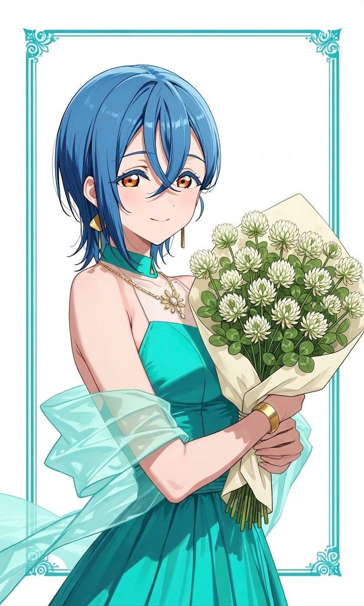 Masato_rairai's tweet photo. 若菜四季ちゃん、誕生日おめでとう！

6/17の誕生花:シロツメクサ
花言葉:素敵な出会い
#若菜四季生誕祭2026
#ラブライブスーパースター https://t.co/IGv5jiGGBL