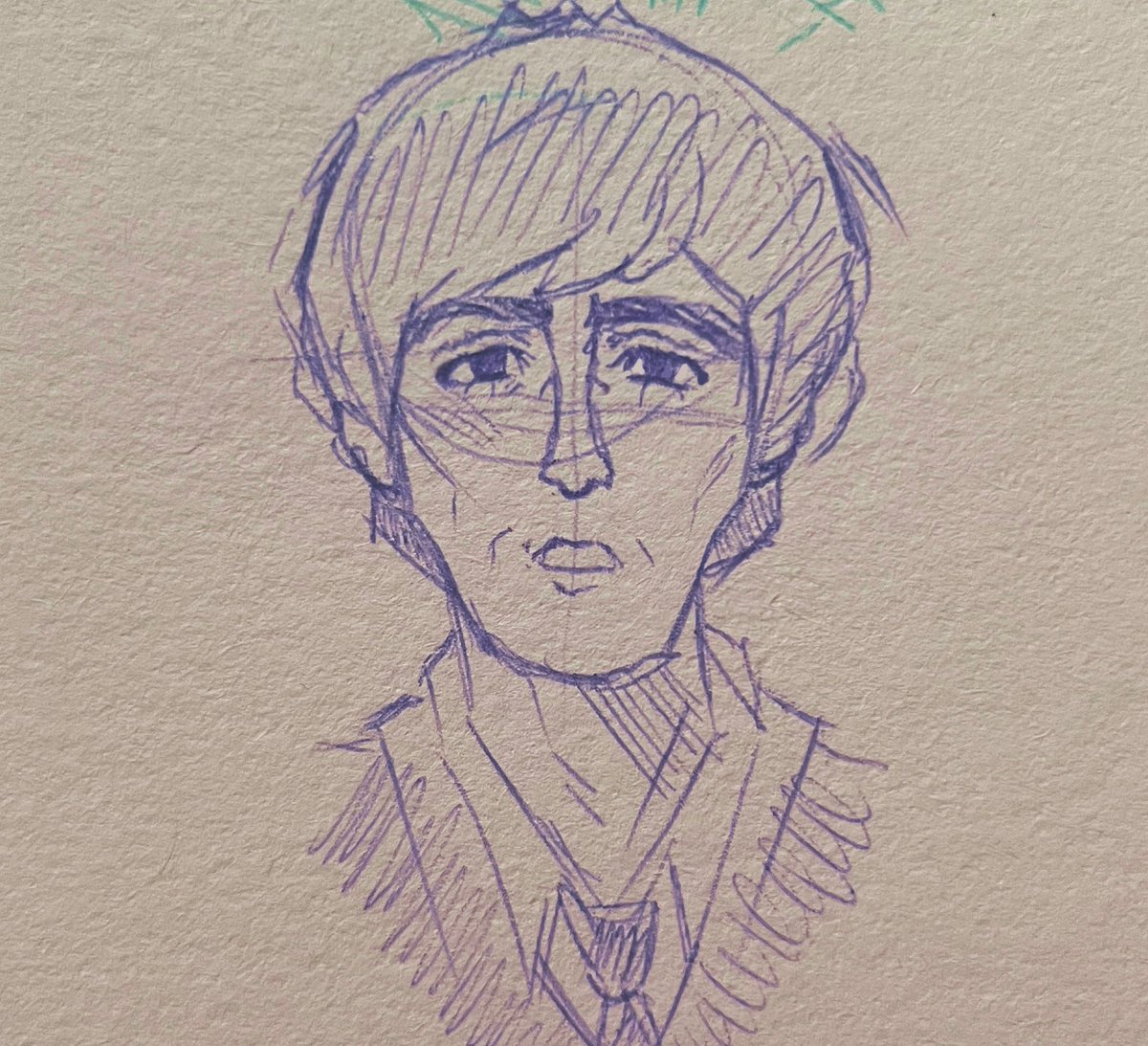harripaws's tweet photo. I’m experimenting and practicing traditional art because I’m unhappy with my art again https://t.co/CGnRKJWrxb