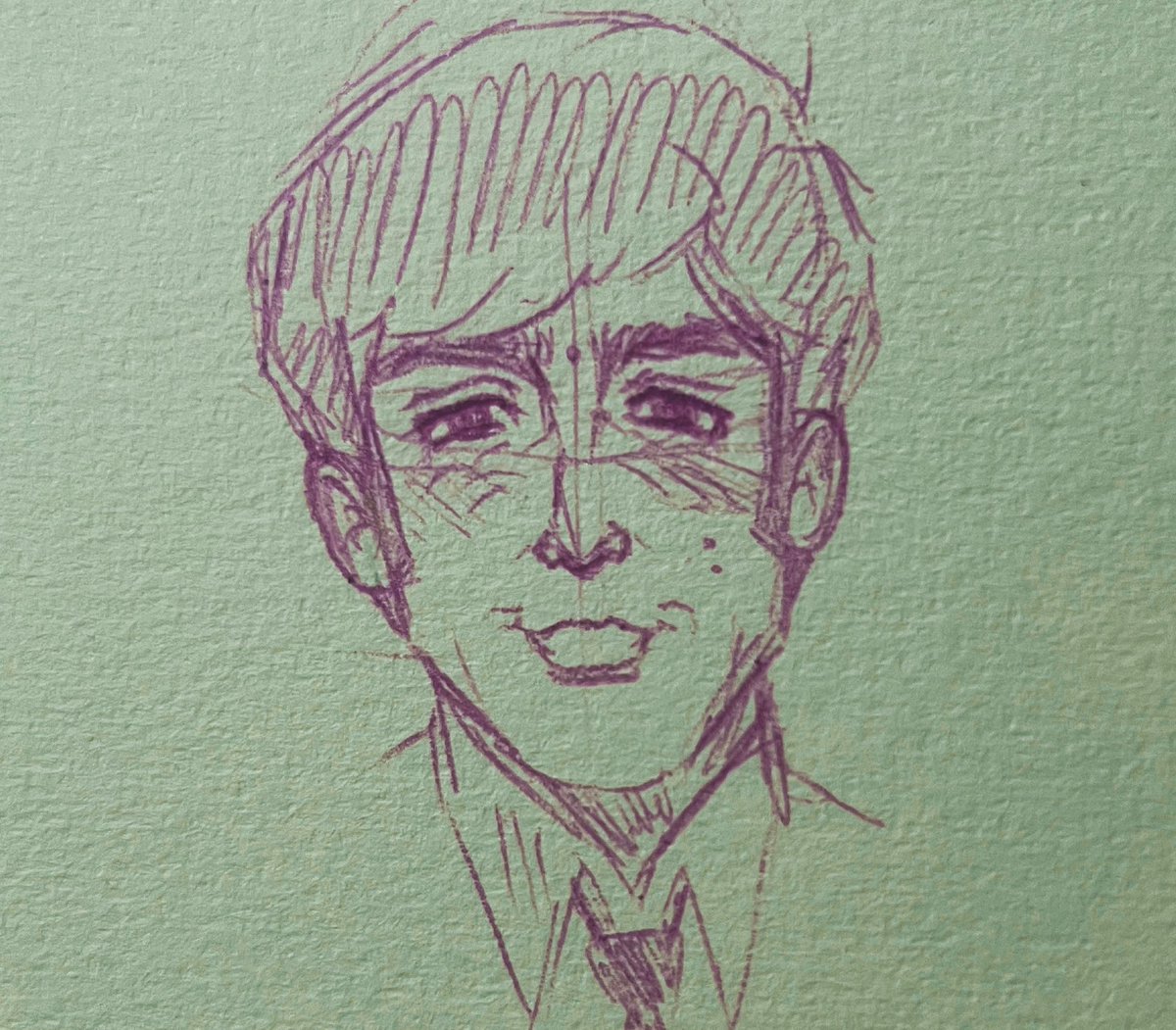 harripaws's tweet photo. I’m experimenting and practicing traditional art because I’m unhappy with my art again https://t.co/CGnRKJWrxb