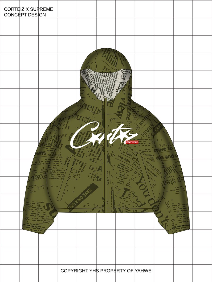 Yahwe______'s tweet photo. Corteiz X Supreme Concept ✍🏾

Open For commission 📥 https://t.co/DvQzmDtacl