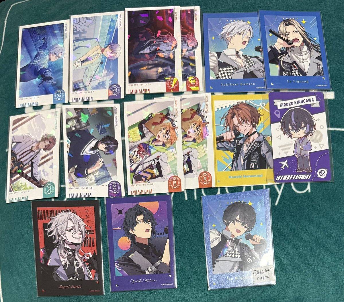 ichi2601's tweet photo. 【交換 譲渡】 18TRIP エイトリ おもライ おもてなしライブ チェキ 特典 クリアカード ブロマイド 全体会議

譲⇒1-4枚目
求⇒5枚目 同異種添 宗氏 千弥 子タろ

オレンジ線は買取していますのでALTに補足してます！ https://t.co/vHD2b8xw26