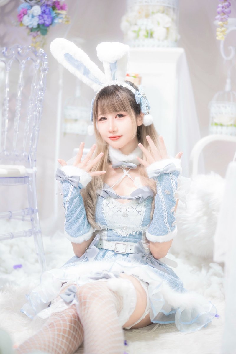 muzicsosick's tweet photo. ૮꒰ ˶• ༝ •˶꒱ა ♡ อยากลองเลี้ยงกระต่ายมั้ยย~ 𐙚 

🩵🐰 ขอบคุณชุดสุดน่ารักจากร้าน Patlush Cutie
 
💚 สนใจเช่าชุด Add Line 
https://t.co/U3LnXpf2qA https://t.co/4evmtUnGnR