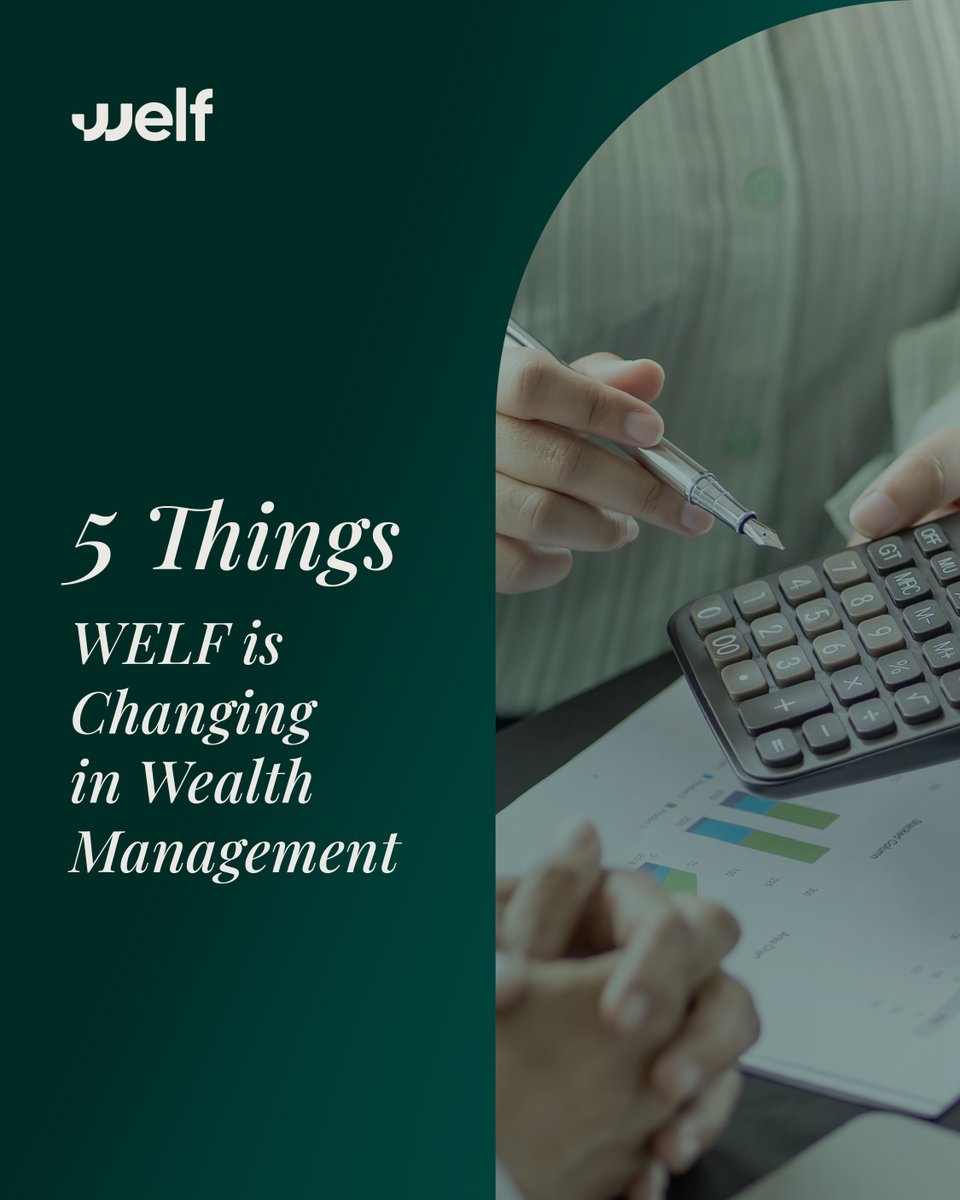WelfAdvisory's tweet photo. Most wealth managers are 20 years behind — slow approvals, copy-paste portfolios, no digital edge. The modern wealth journey needs a partner who gets cross-border life, hybrid portfolios, and legacy planning. That's WELF.

#WealthManagement #GlobalWealth

Full disclaimer in bio. https://t.co/MTlxhseVel