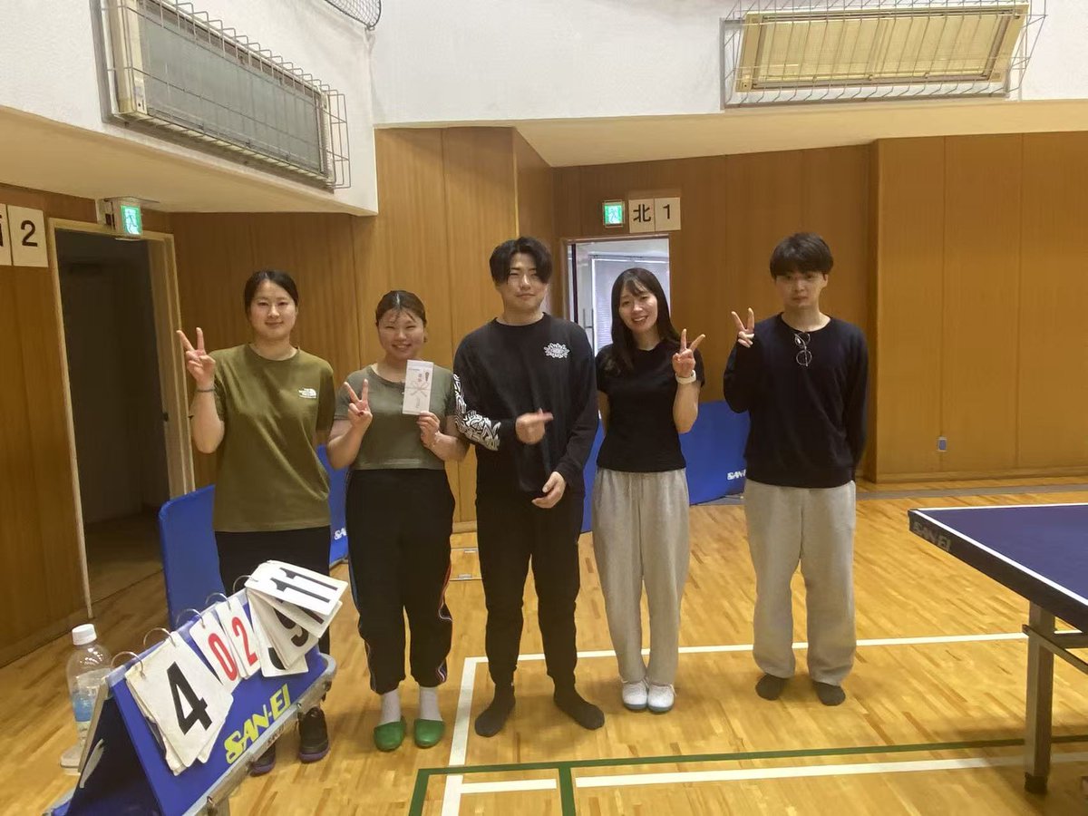 jctk2022's tweet photo. 【星☆TTC杯・試合結果①】
参加の皆さん、お疲れ様でした^ - ^

2026/06/06(土)
リーグ１
　1位：ビックマウス
　2位：試合は0次会

リーグ2
　1位：田七人参A
　2位：法卓会B

▼今後大会▼
https://t.co/flHffSLCtK

@spinonlineworld
#SpinOnline
#スピンオンライン
#日中杯
#星卓球センター https://t.co/rSJoHBiDGV