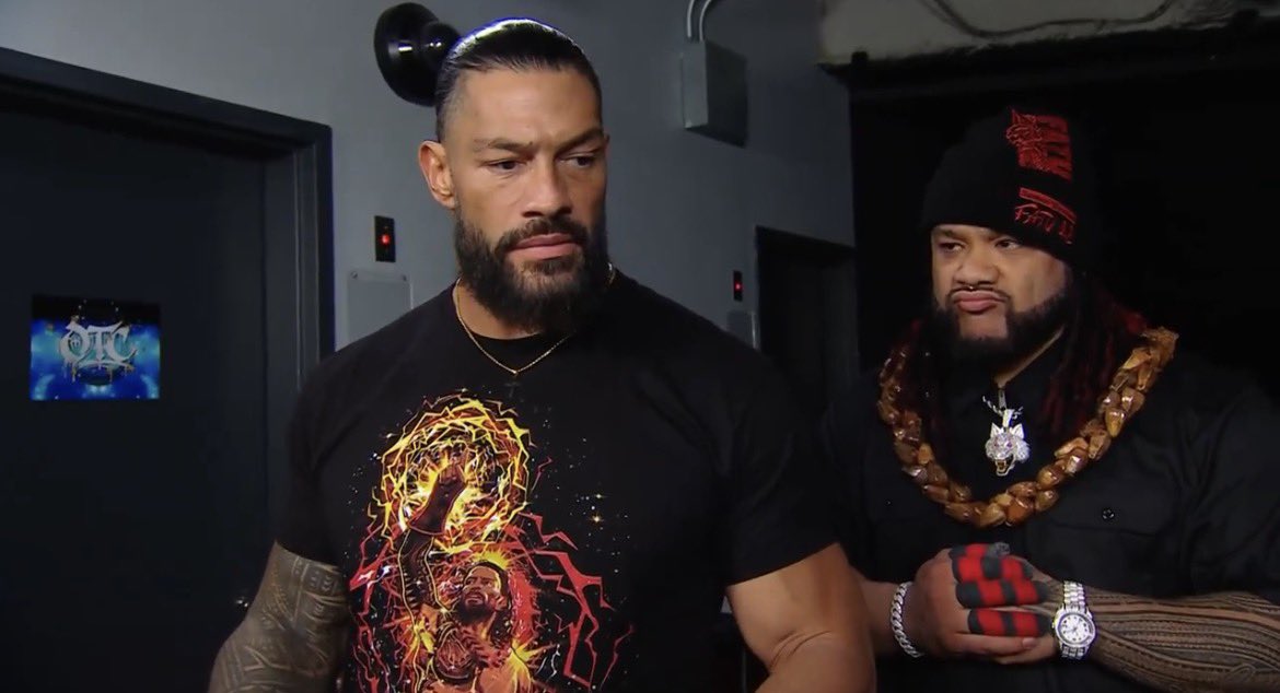 RomanMoxFan2010's tweet photo. Jacob is what Roman WANTED Solo to be in the Bloodline…

Very dangerous and very unhinged. 

To destroy anyone that Roman feels is a threat to the family. 

Solo brought the silent enforcer but Jacob brings the LOUD enforcer. https://t.co/5b09v5QbjR