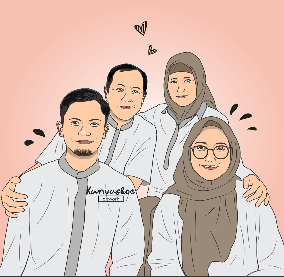 _kanvaskoe's tweet photo. Haloo aku lagi buka jasa ilustrasi nih start 25k aja bisa banget buat saran kado gambar cewek cowok keluarga anak pasangan couple tersayang soft file only ya, https://t.co/0RJerXFZuz 

#zonauang #ZONABA #jasailustrasi #zonajajan #opencommissions https://t.co/RZ6zyOu1cj