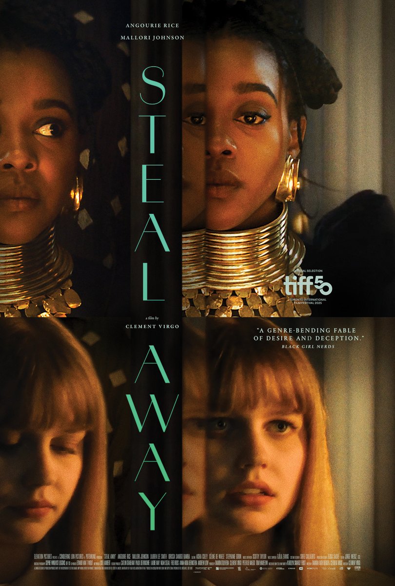 CineplexMovies's tweet photo. Check out the exclusive new poster for Clement Virgo's #StealAway, starring Mallori Johnson and Angourie Rice.✨

See it in theatres on July 17. https://t.co/FibeGfpATX