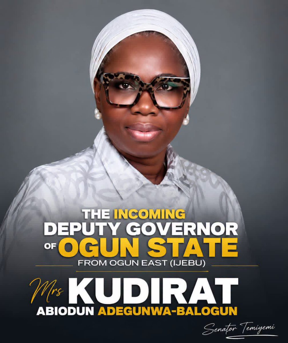 Obinrinism's tweet photo. APC's deputy governorship candidates for Ogun and Lagos, Alhaja Kudirat Abiodun Adegunwa-Balogun and Princess Damilola Sonayon James are the kind of representation we want to see in our politics. Hopefully, this means stronger attention to Yoruba women’s needs in leadership. 👏👏 https://t.co/38cGUVxvqJ