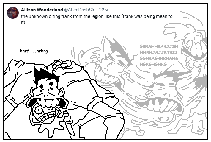 NightChannel2's tweet photo. #DbD #DeadbyDaylight #TheUnknown #theLegion

request by @AliceDashSin https://t.co/e5U47RJYpR