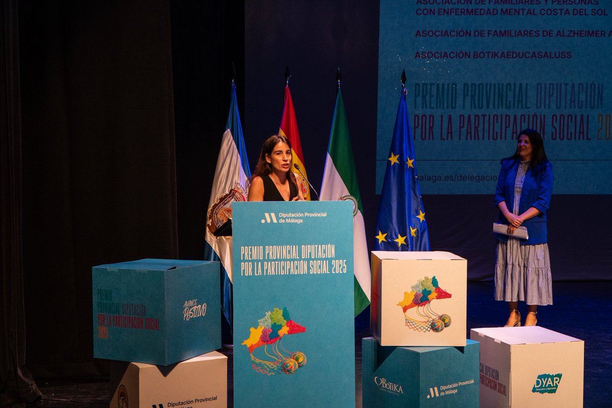 amfaem's tweet photo. 🏡GALA PREMIO PROVINCIAL DIPUTACIÓN POR LA PARTICIPACIÓN SOCIAL 2025🏡
El 21 de mayo estuvimos en la gala del Premio Provincial de Diputación por la Participación Social 2025 en al que nos presentamos. https://t.co/u3TuQA7U0A