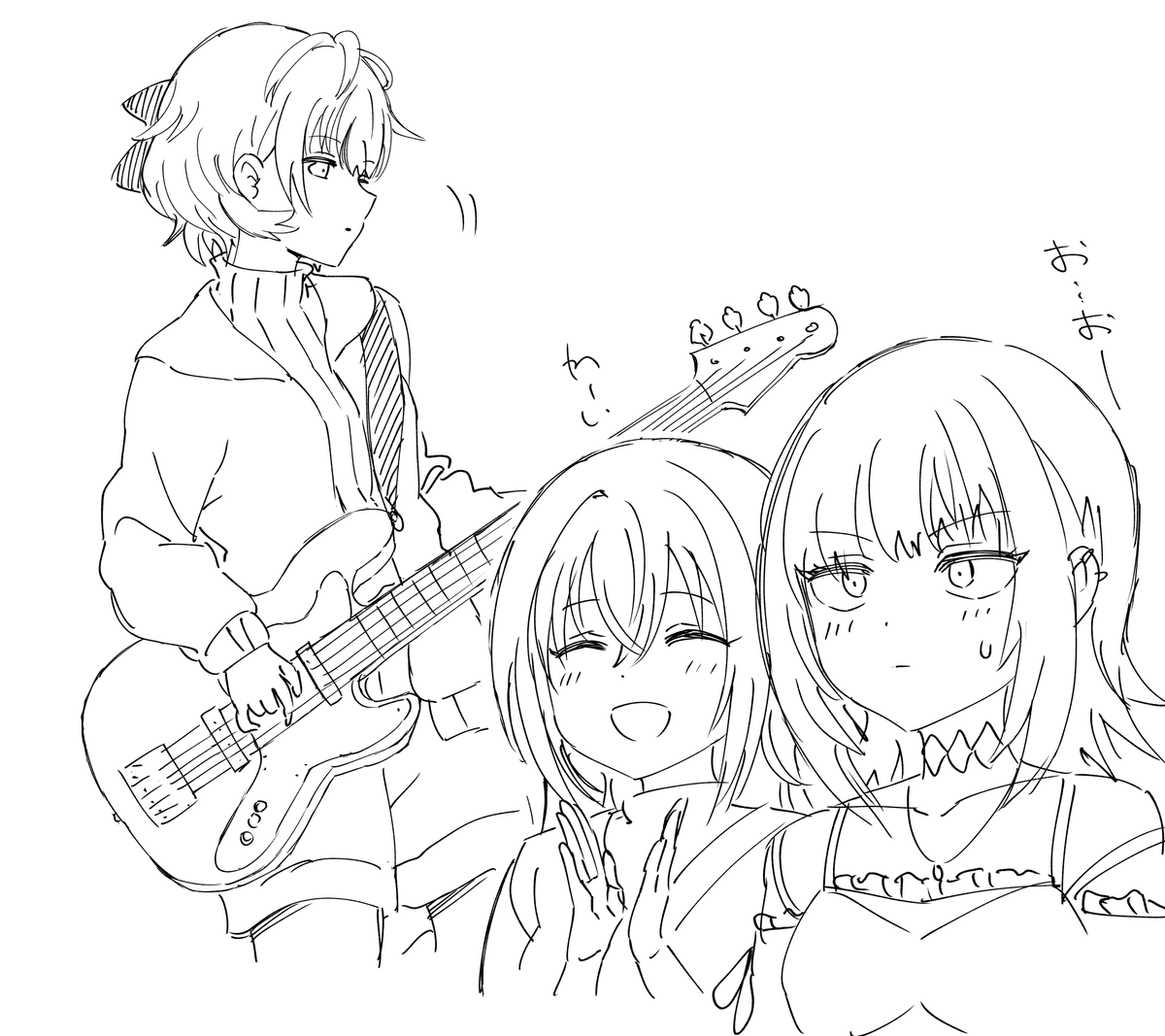 guamolip_inaho's tweet photo. 確かにベース持ってるはるきはメロいと思う https://t.co/MIimq1xVft