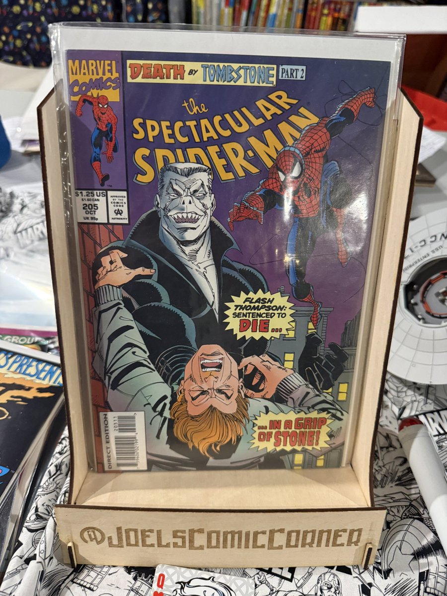 JOELCOMICSTABLE's tweet photo. Can spider-man stop tombstone? #Marvel #Comic 📚 https://t.co/p9WGwHvyUg