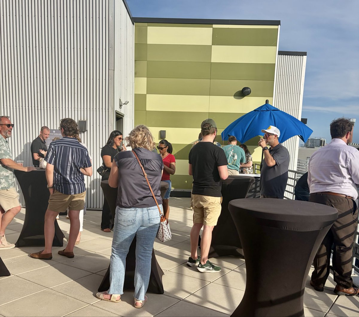 GillespieGrp's tweet photo. Creating meaningful opportunities for connection is an important part of building community! Recently, we invited residents and community guests to the rooftop patio at Marketplace Apartments to enjoy music, great food and drinks, and beautiful views of the Lansing River Trail! https://t.co/rWr6OgFdSC