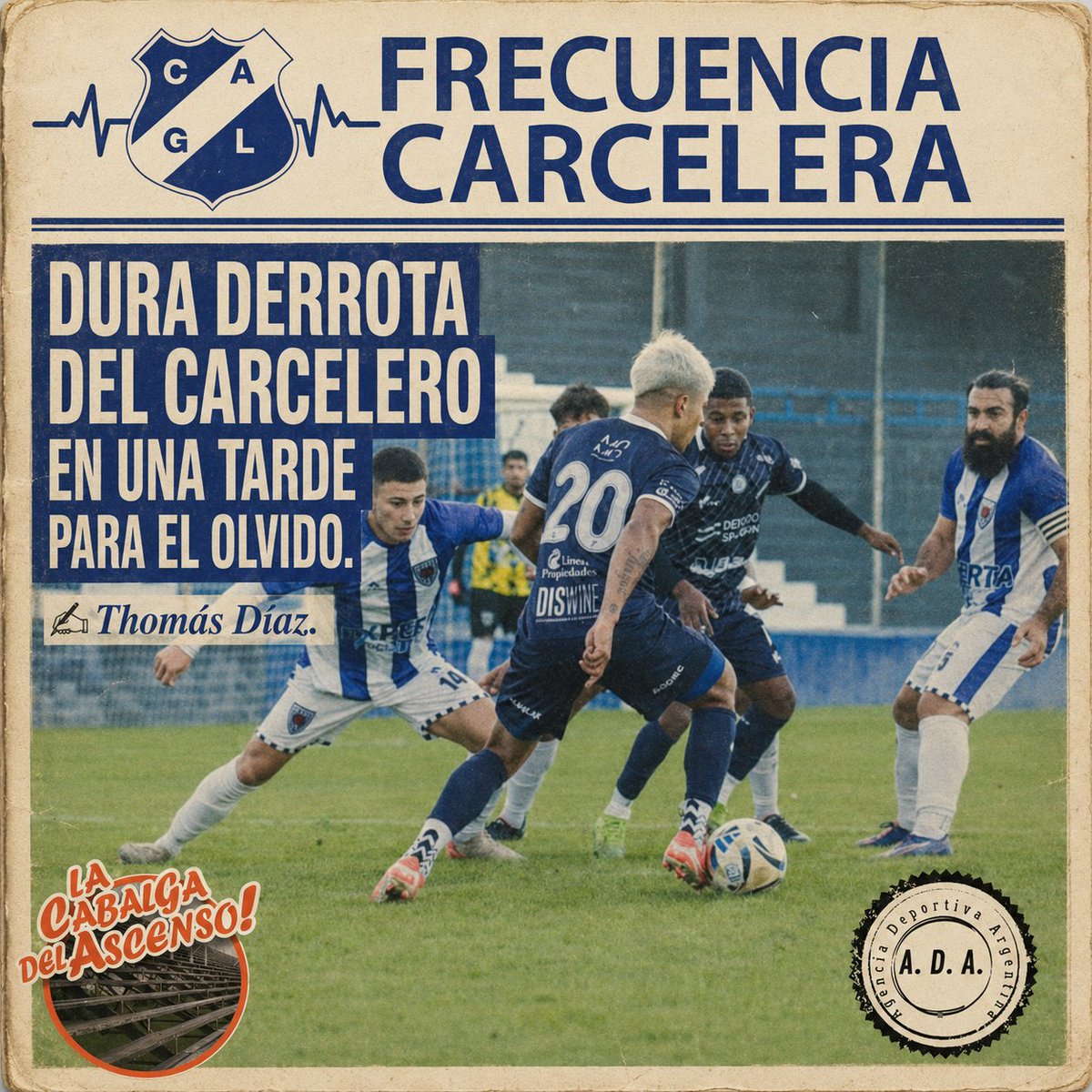 FrecCarcelera's tweet photo. Dura derrota del Carcelero en una tarde para el olvido. ✍🏻 @thomassdiazok10. 📷 Marcela Luna 
https://t.co/8VoFO5QWFi https://t.co/WWmxsSZz3B