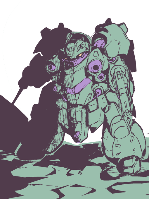 描くか・・・ ガンダム・グシオンを・・・