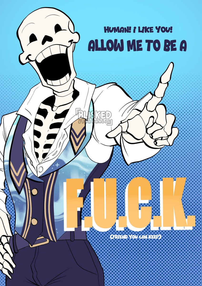 BliskStarkhalis's tweet photo. Happy Let Papyrus Say Fuck day!
Inspired by the song F.U.C.K. by Victoria Monét

I regret nothing lol

Underlust by nsfwshamecave
Outertale by mimi pippinski
Gallarion and Outerlust: Galaxy Heart by me https://t.co/qJwQZQnTdd