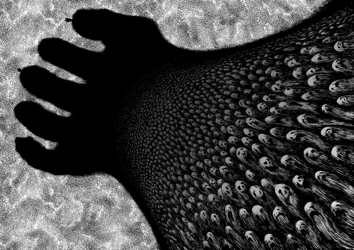 IIVIZI's tweet photo. الفن الي يصعب على اي رسام مانجا انه يوصل له #Berserk https://t.co/qDcvSpdakH