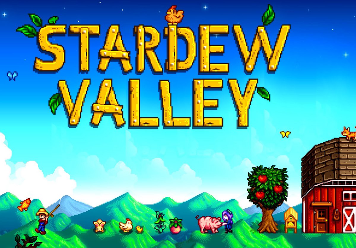 NisaVerhaar's tweet photo. Just wrapped up a casual co-op round of stardew valley with my friend! Tending crops u0026 mining together = perfect Friday vibe https://t.co/IDcqmGJlhU