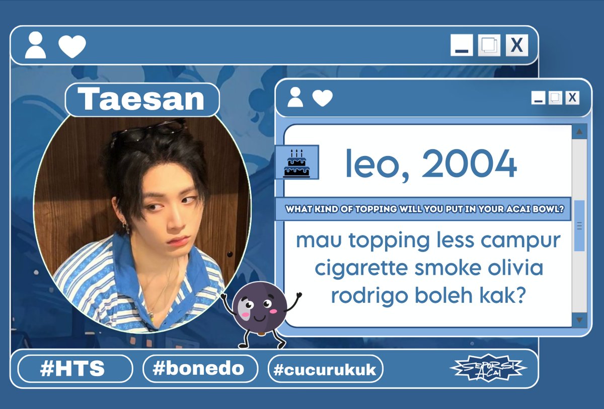 TAESAN. tweet media