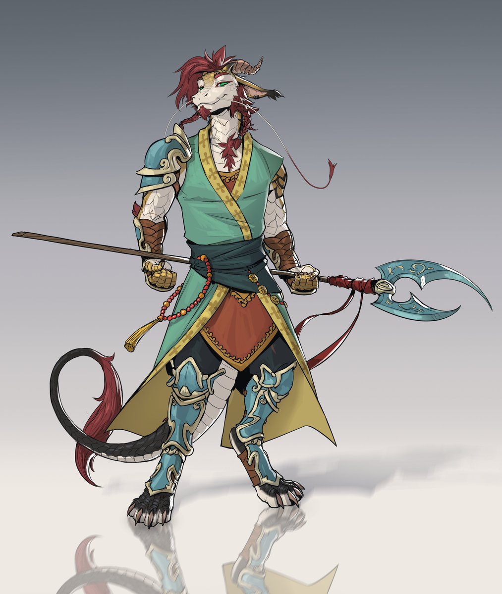 ShamerliArt's tweet photo. Another piece of character design comm for Viseron https://t.co/Bbb1svEtBy
