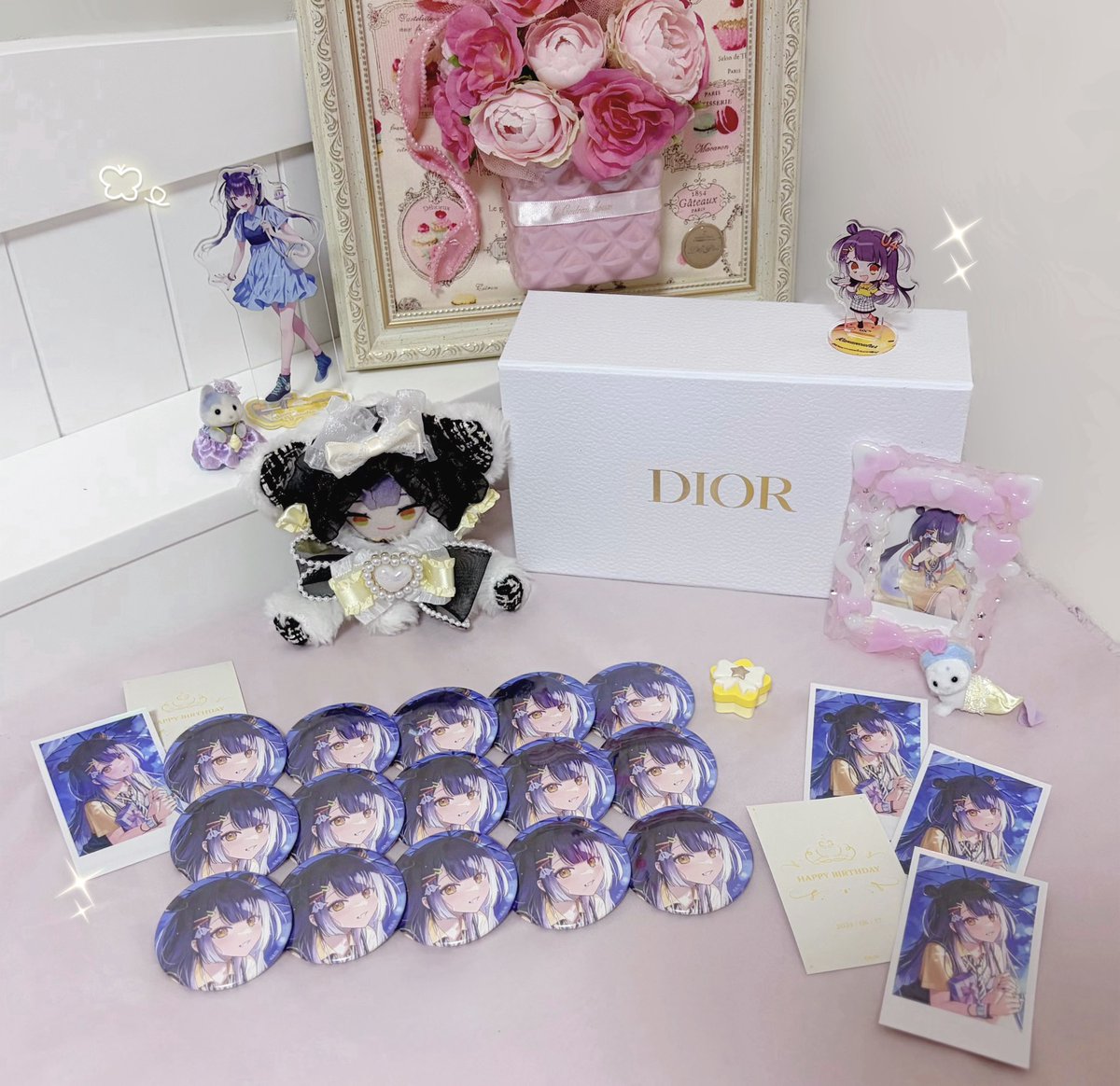 m_nya127's tweet photo. 𝑯𝒂𝒑𝒑𝒚 𝑩𝒊𝒓𝒕𝒉𝒅𝒂𝒚 
　　»-♡→ 𝑼𝒎𝒊𝒔𝒆 𝒀𝒐𝒕𝒔𝒖𝒉𝒂 

 #海妹四葉爆誕祭2026 https://t.co/UWUzCBT2bO