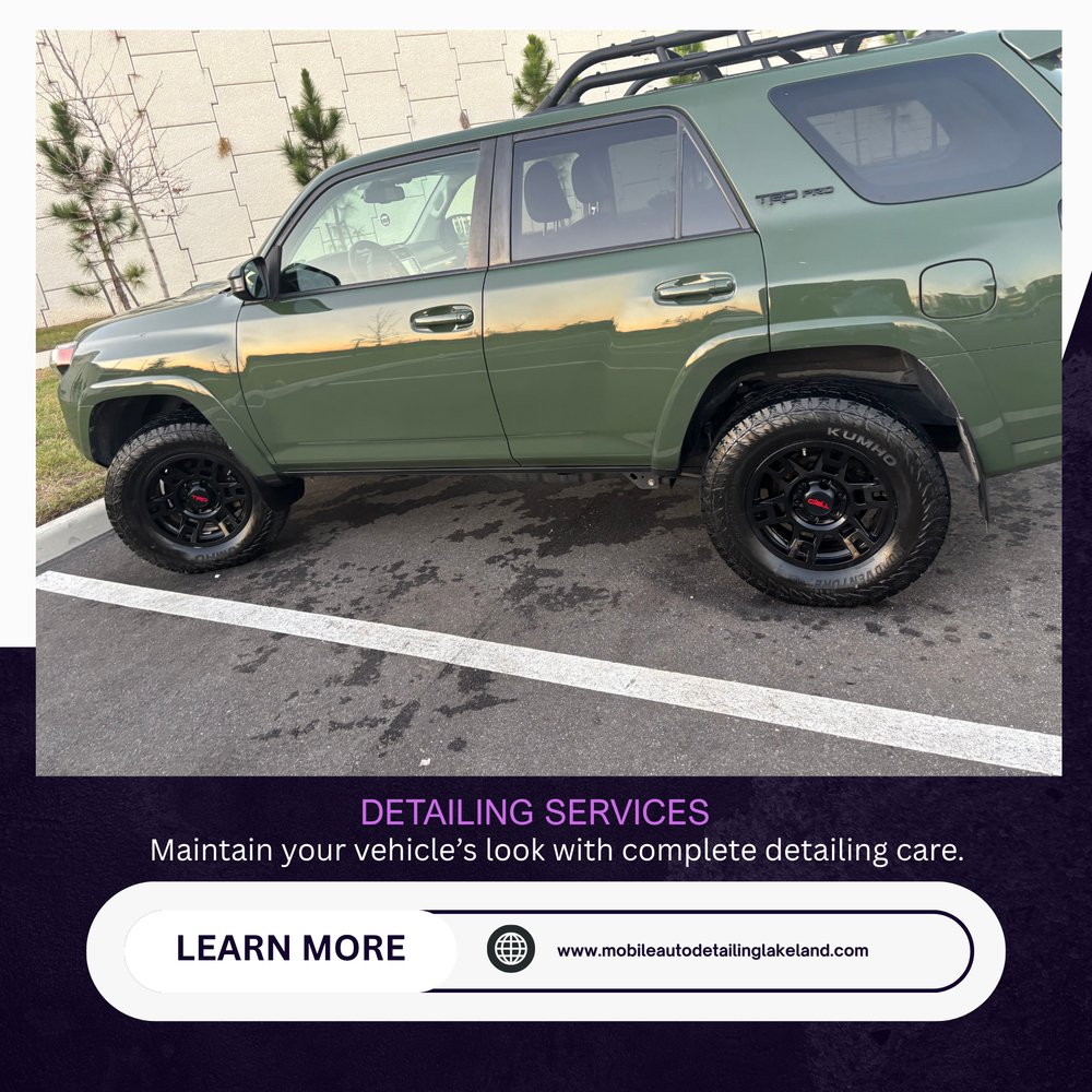 FlawlessMobile1's tweet photo. Maintain your vehicle with our detailing services. We clean every surface and restore shine, making your car feel like new. Schedule your next service and enjoy a spotless vehicle inside and out.
#DetailingServices
https://t.co/91vJwSu6ZF https://t.co/Fvatfufcc9