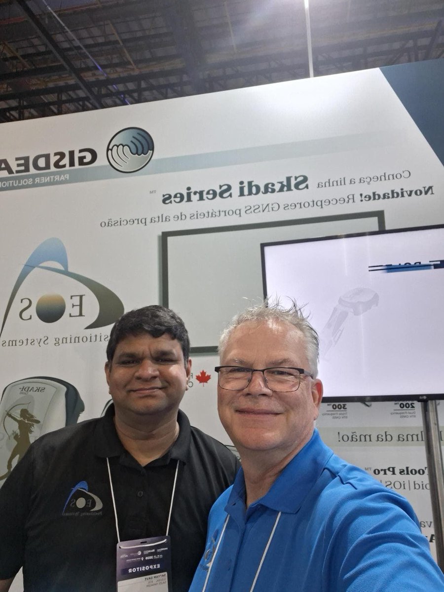 EosGNSS's tweet photo. Olá, São Paulo! 

Attending @mundogeo Connect 2026? Our team is on site in booth #919. Ask them to show you the modern, safer way to collect field data in your GIS.

Find us on the floorplan: https://t.co/RlceP7aInZ 

#MundoGEOConnect https://t.co/K5Yqvusnvx