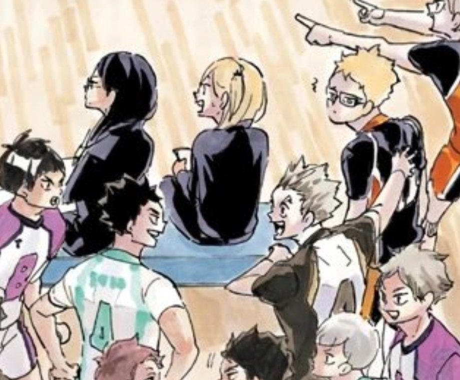 ToruIwaizumi41's tweet photo. Is Bokuto introducing Iwachan to Tsuki 😭 https://t.co/ccgs1S0sBf