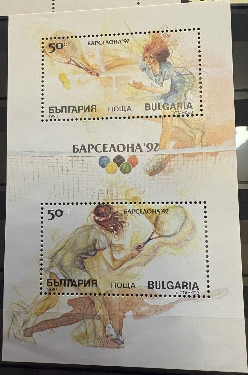 VicenteKster's tweet photo. @Philatelovely Belgium ð§ðª (2003 & 2008 minisheet)
Bulgary ð§ð¬ (Barcelona 1992)
ð ð
#sports #stampcollecting #post #postage #sellos #postes #philately #tennis âœïžððâŸïžðŸððððžðððâ³ïžâžïžð¥ð€¿ð¥ðªð¥ð€Ÿð»ââïžð€ºðð»ðïžââïžðð»ð€œââïžð£ââïžð§ââïžðŽðœââïžð€Œââïžâ·ïžð¿ðð¥
ð±ð¥ðð»ââïžââ¡ïžð¥ https://t.co/gOa0Bw2zJt