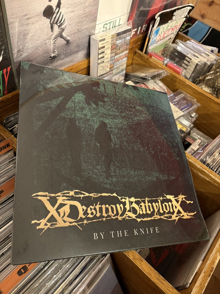 xDESTROY BABYLONx LP好評でラスト2️⃣ 来日も06年に果たしていて