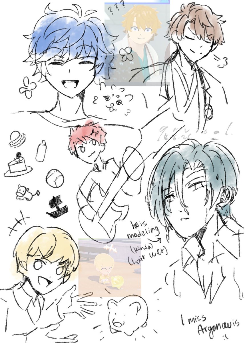 qrvisal's tweet photo. Suddenly I missed drawing these boys 🥹
(ft. my tomodachi life obsession)
#アルゴナFA #interナビ https://t.co/ZBwrVTH4NV