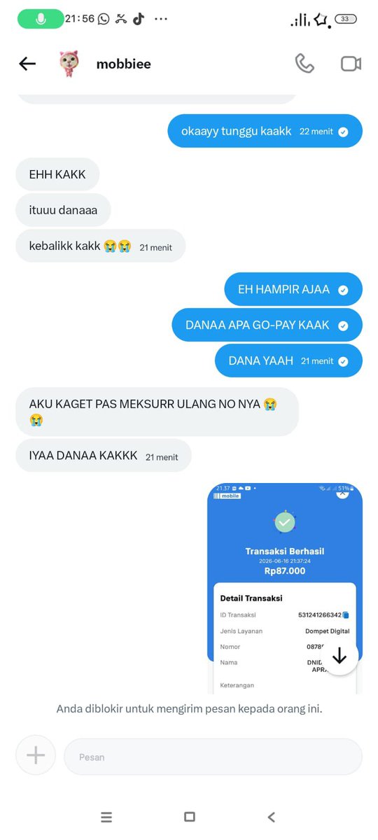 radiantz_'s tweet photo. @lovies678 @batalyonf HEEE MAKSUDNYA APA YA?! KALAU MAU NIPU MIKIR LAH AJG IN THIS ECONOMY GW TAU BYK YG BUTUH DUIT TPI YA GA NIPU JGA TOLOL LU KIRA ORG YG LU TIPU UANGNYA BANYAK? DIA JUGA KERJA KERAS AJG SIANG MALEM, MINIMAL KASIH AKUNNYA ATAU BALIKIN UANG TMEN GW, ditunggu itikad baiknya https://t.co/wwN4uEDTif