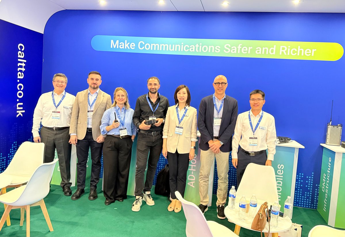 CalttaTech's tweet photo. Caltta and our local UK partner, Justcom Distribution, are excited to meet customers, partners, and industry professionals at Critical Communications World 2026.

#Caltta #CCW #CriticalCommunications #DMR #MCX #eChat #SmartLink #UniMDM #EmergencyCommunication #Justcom #Novatel https://t.co/lO16iImwp8